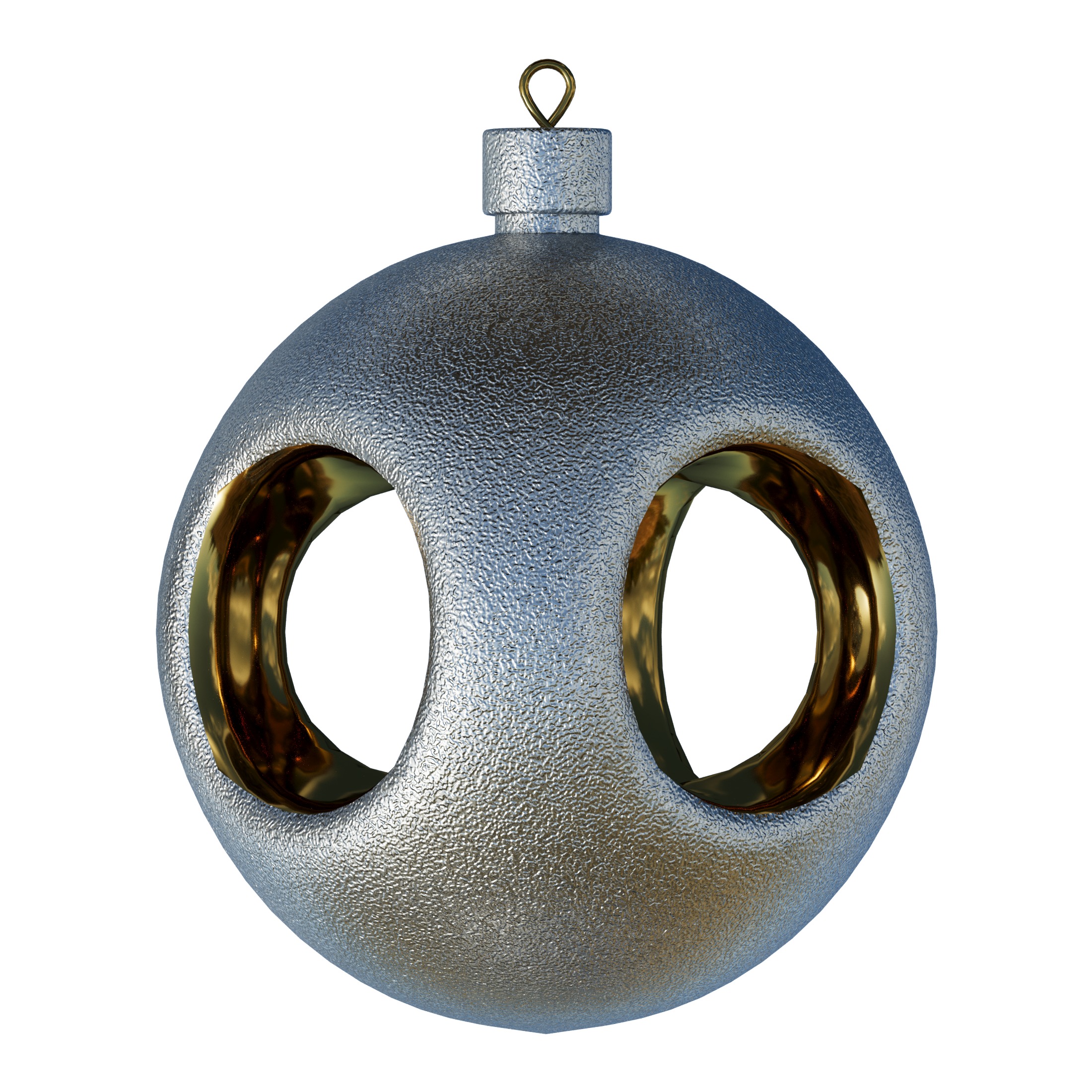 Christmas New Year Ornaments Toys 3D model_5