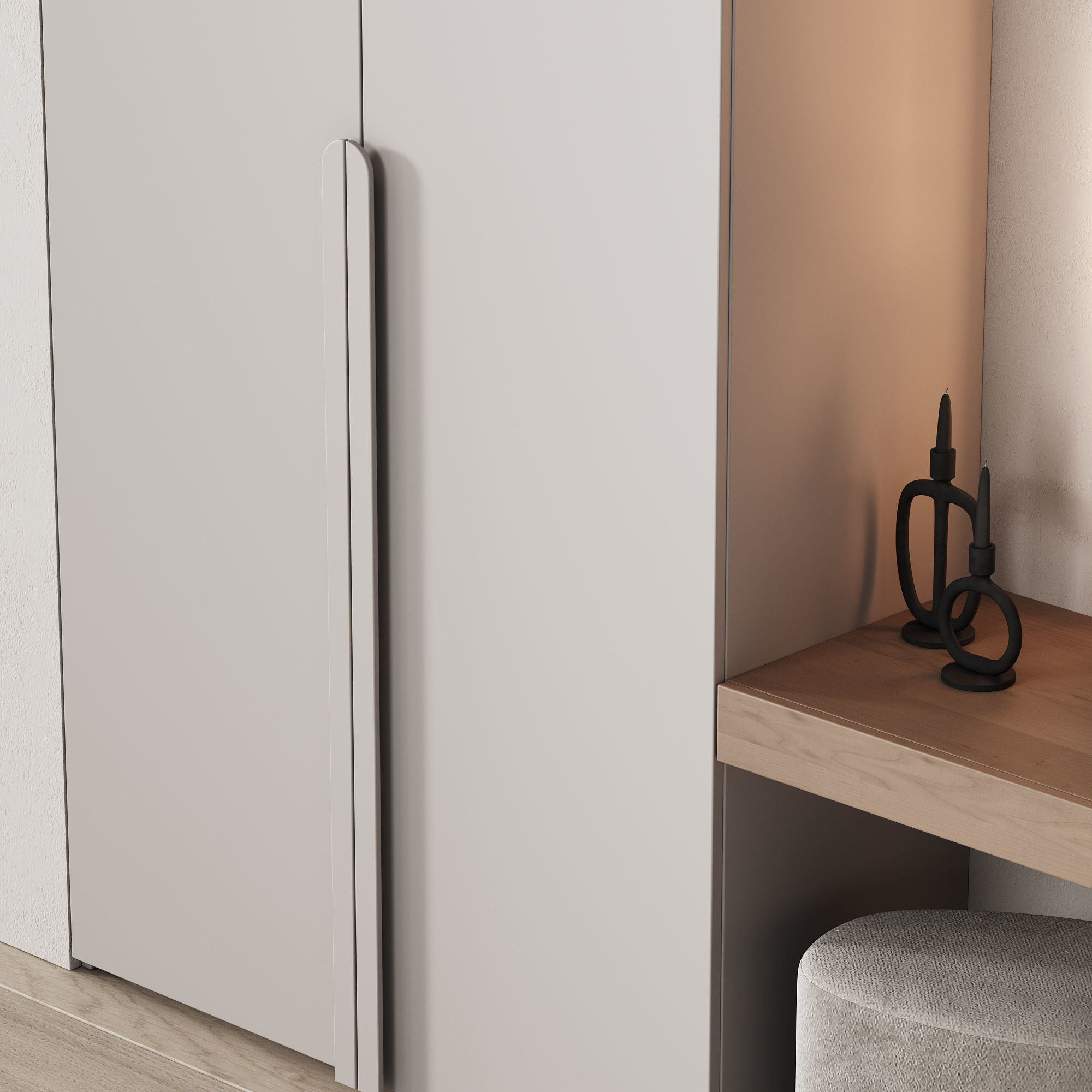 537 hallway zone 13 half round mirror 02 3D model_3