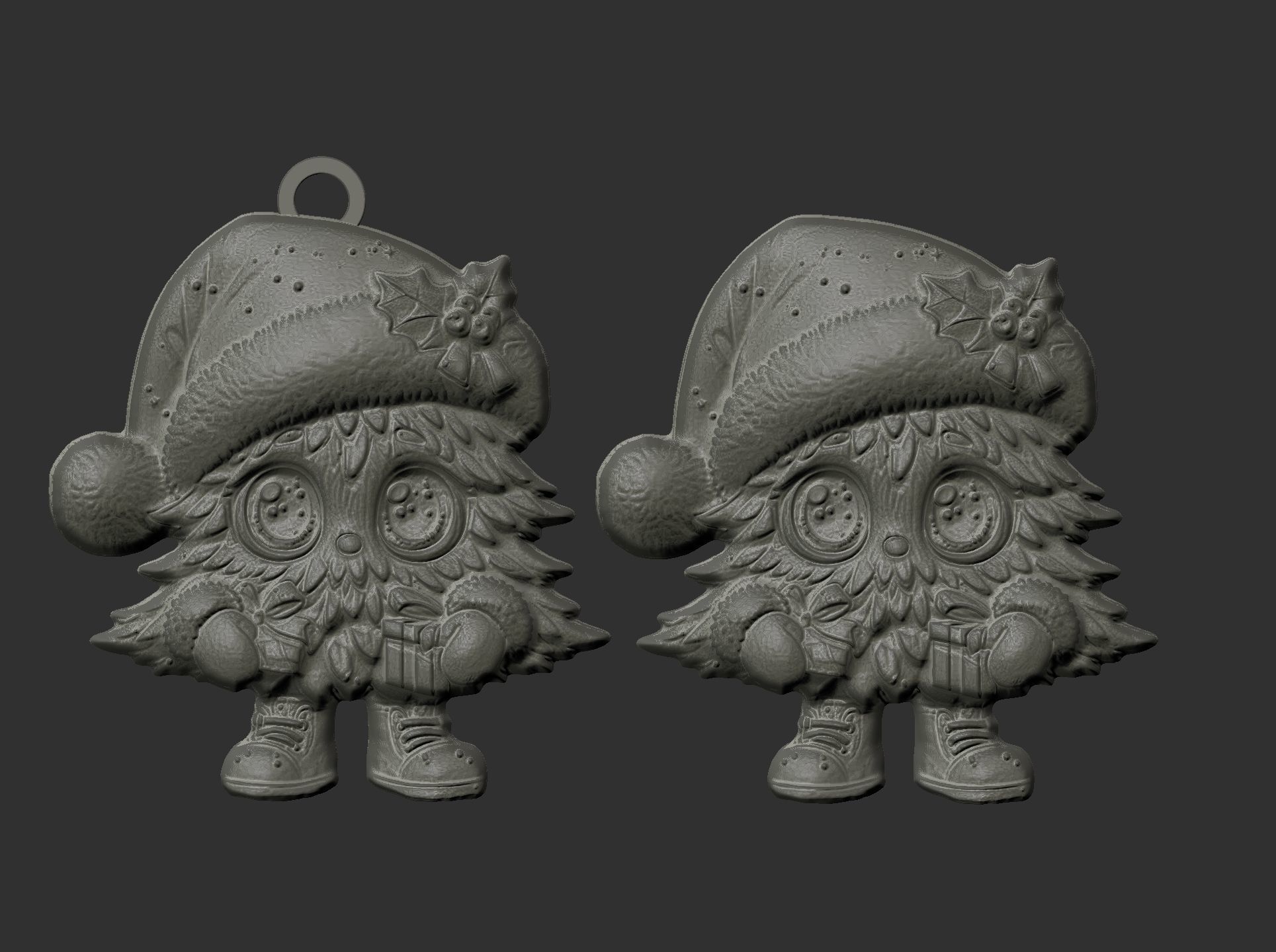 christmas tree decor  3D print model_7