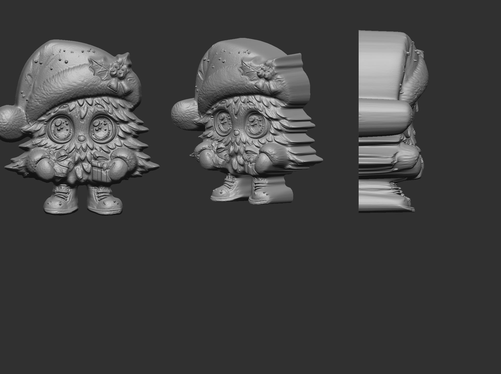 christmas tree decor  3D print model_3