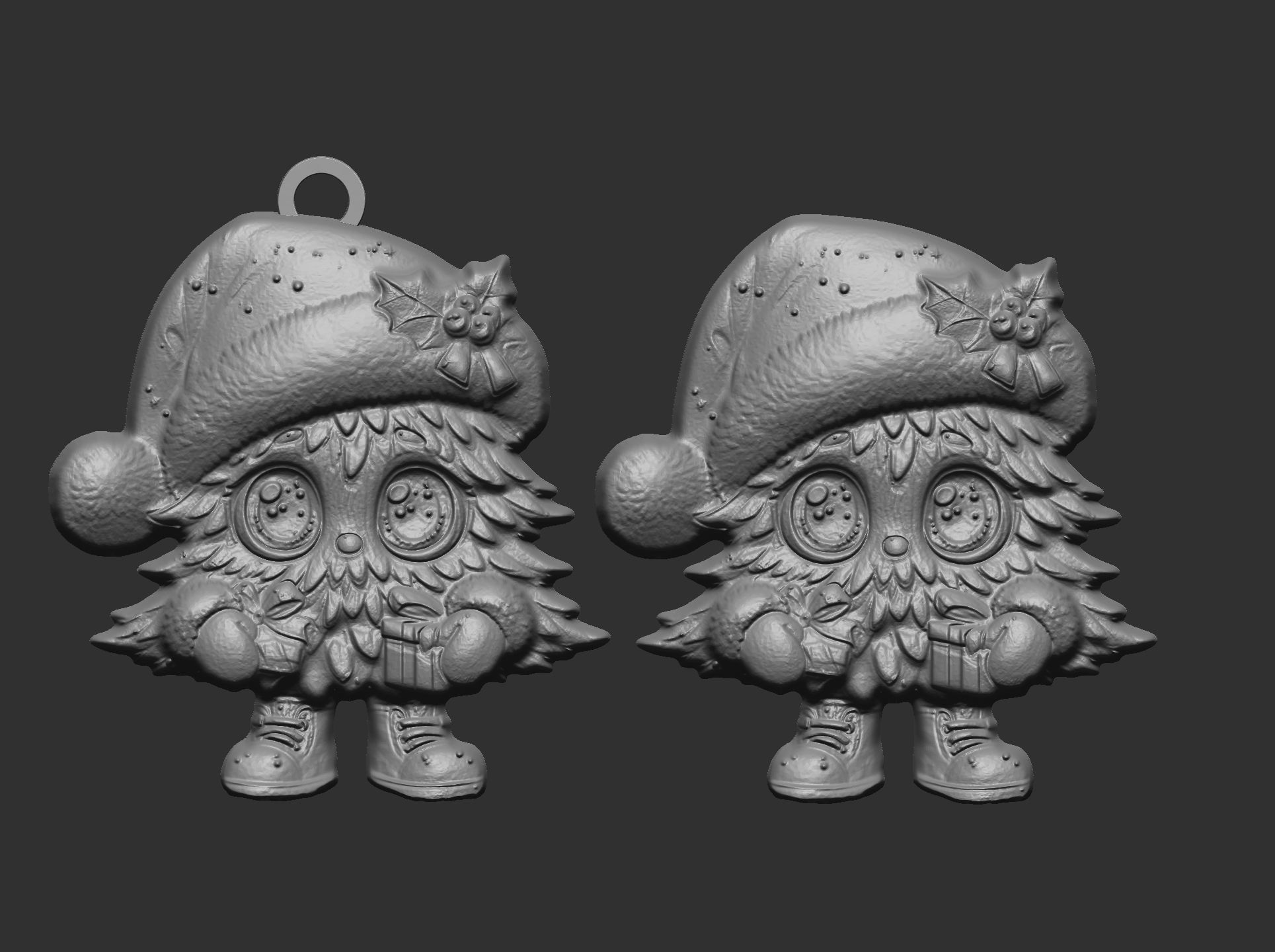 christmas tree decor  3D print model_4