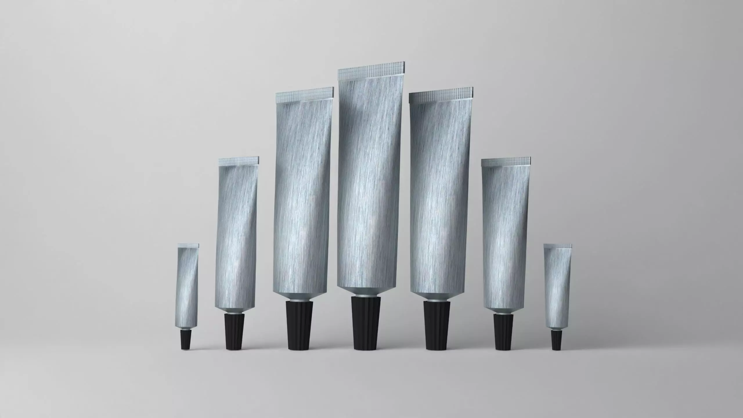 Skincare products Free 3D model_0