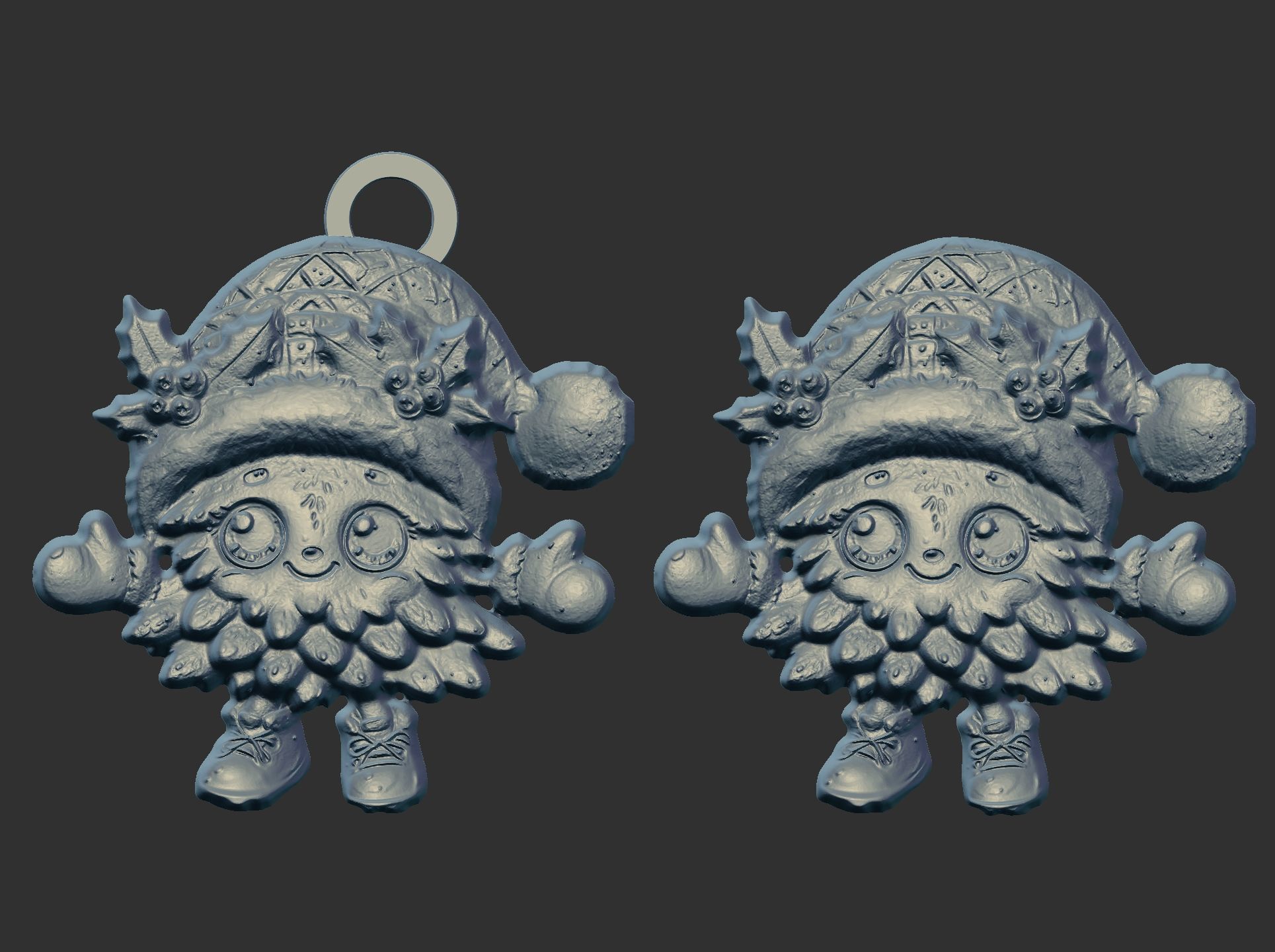 christmas tree decor 2  3D print model_4