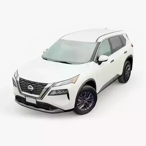 Nissan Rogue AWD 2023 Low-poly 3D model