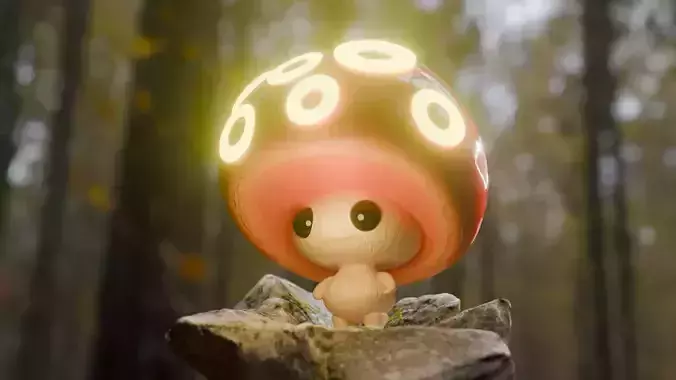 Glowing Mushroom