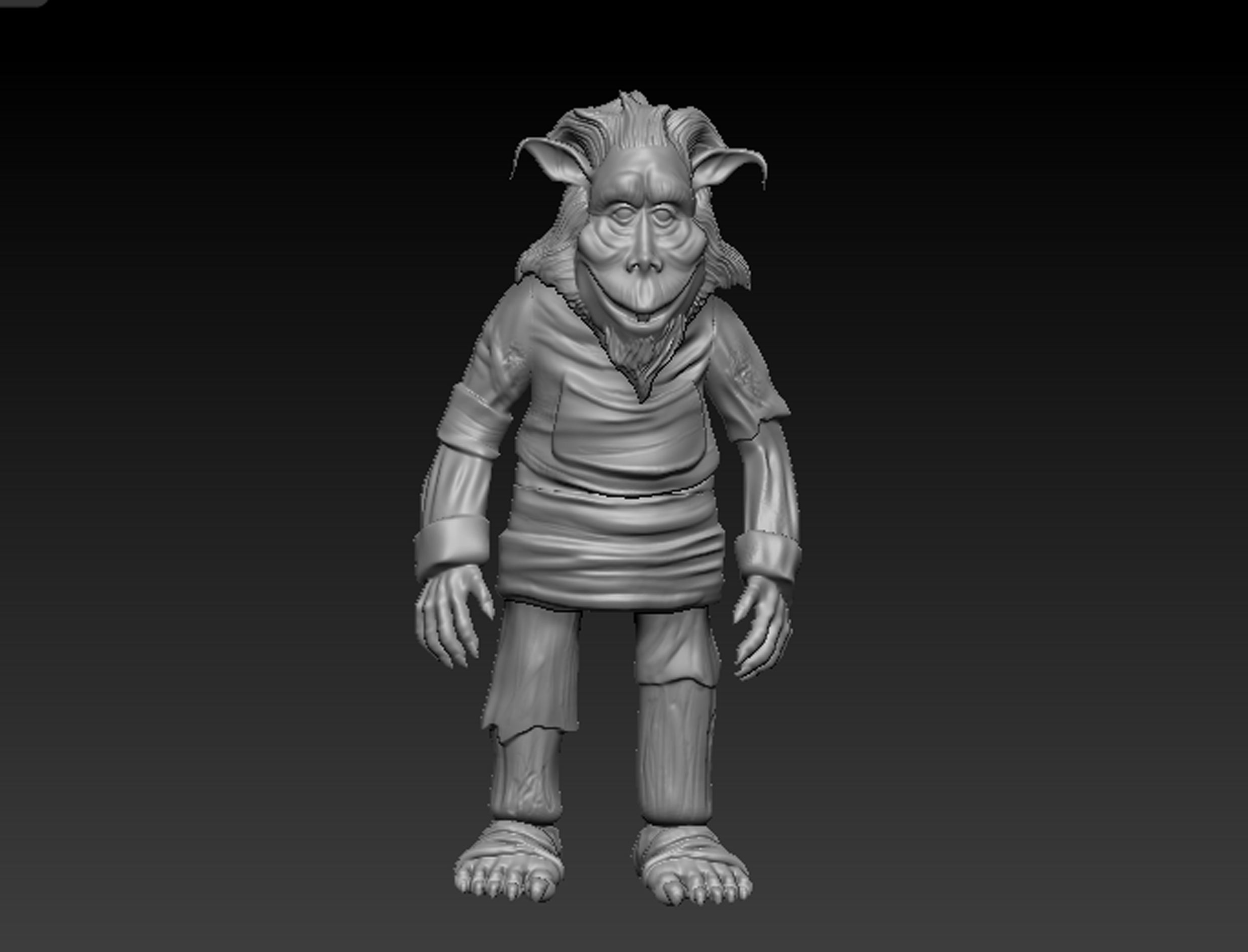 TEEK OLD SKELETON CREW STAR WARS 3D print model_2