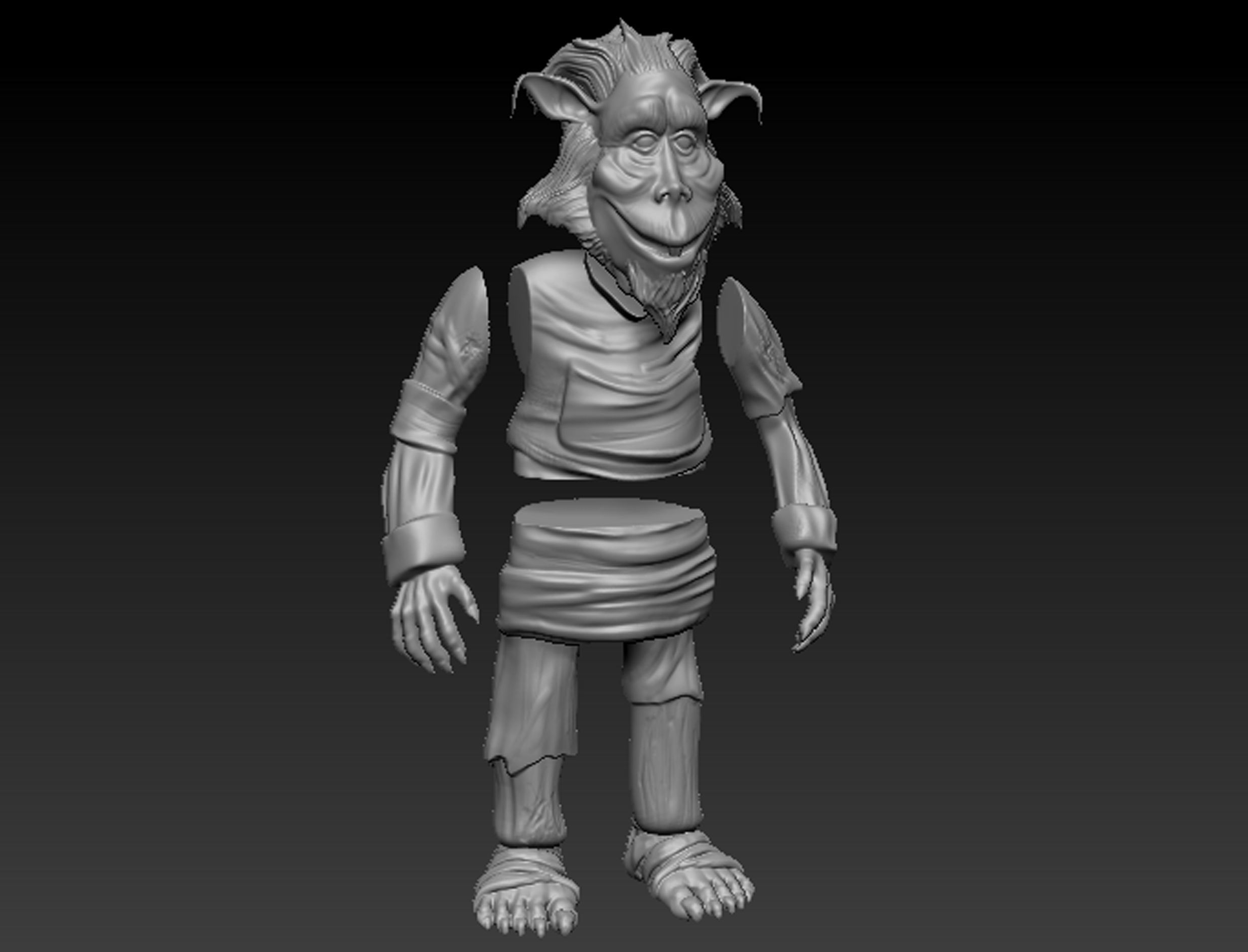 TEEK OLD SKELETON CREW STAR WARS 3D print model_3