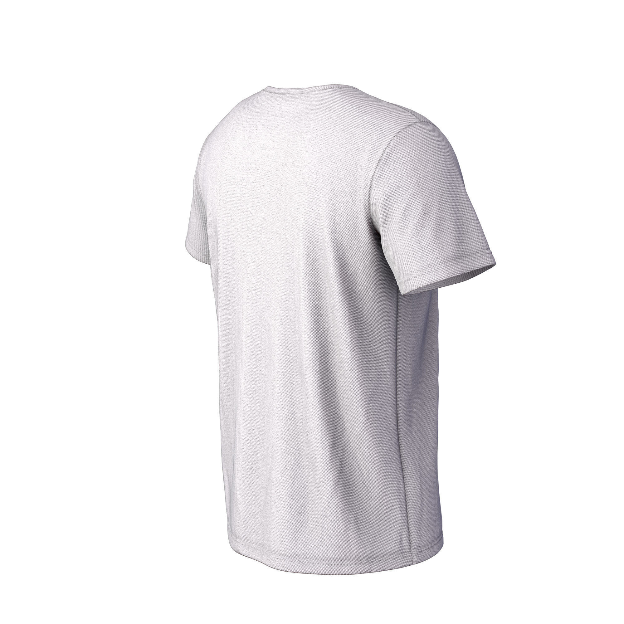 Pink T-shirt 3D model with good topology 3 in1  Low-poly 3D model_18