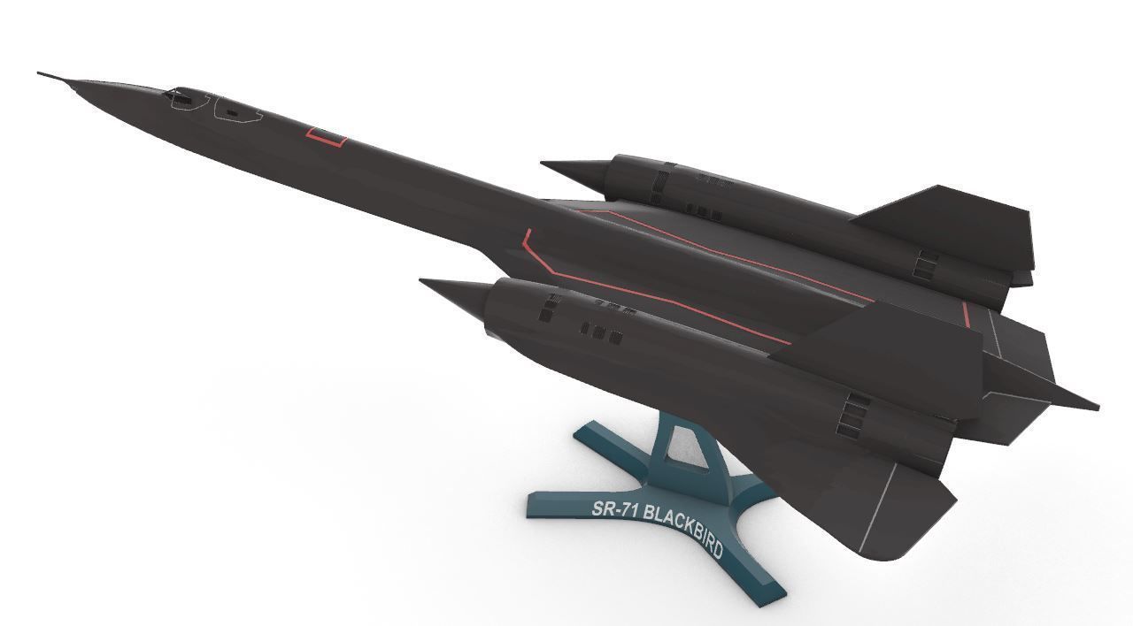 SR-71 Blackbird 3D print model_5