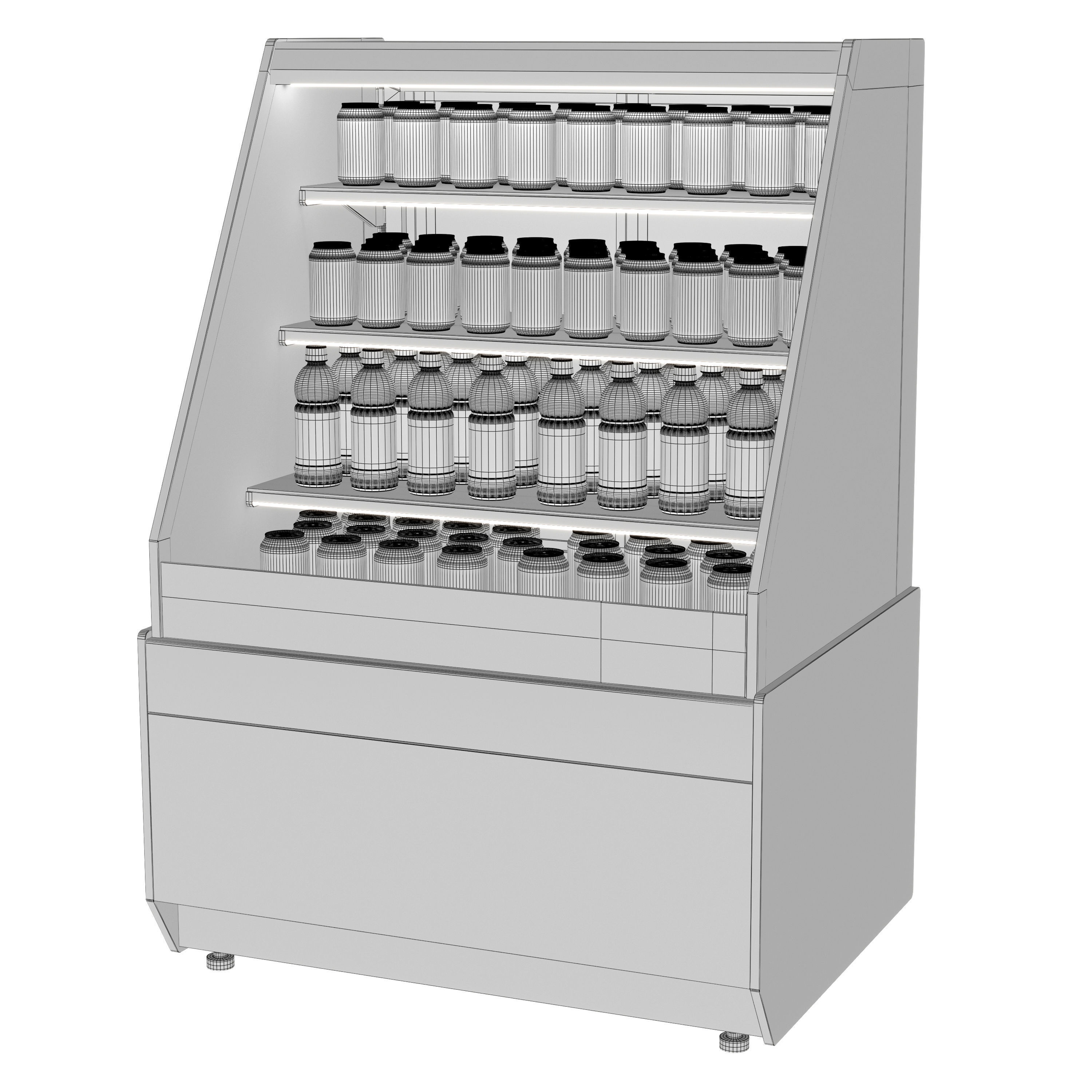 Arneg Refrigerated Showcase 3D model_5
