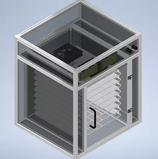 dryer components 3D model_0