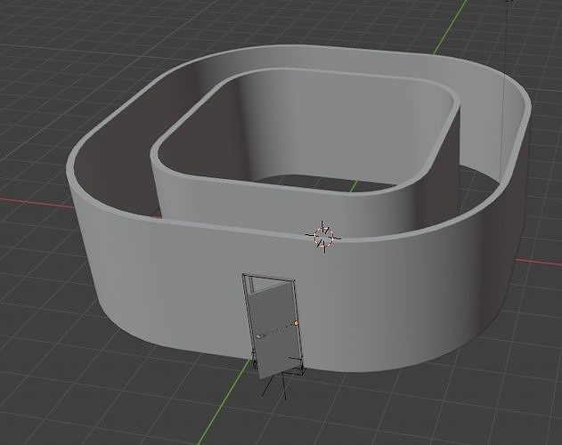 boolean modifier test 3D model