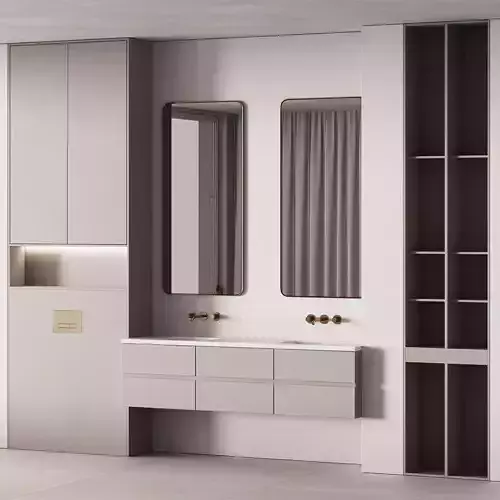 547 bathroom furniture 14 niche zone with double sink