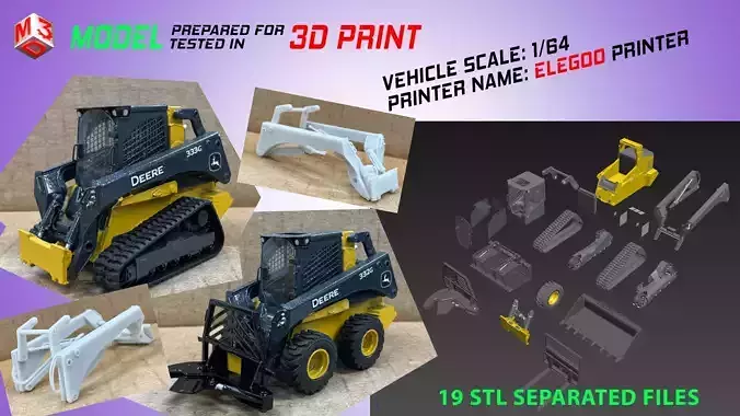 333G - 332G Loaders - 3D printable models - A1 3D print model