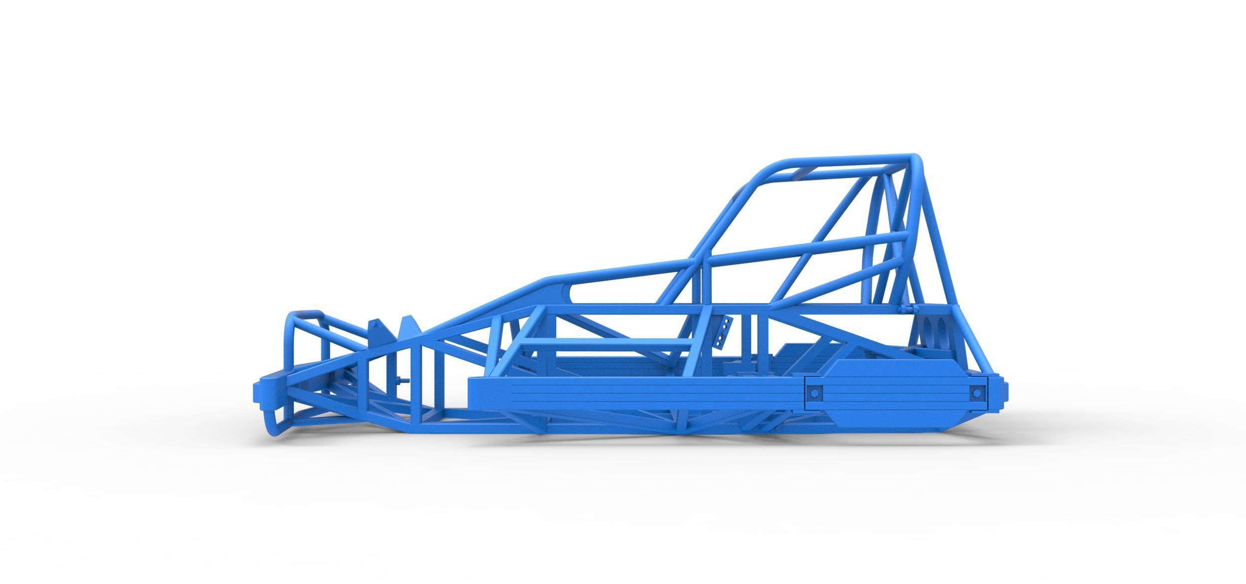Frame of New Zealand Superstock car Version 2 Scale 1 to 25 3D print model_6