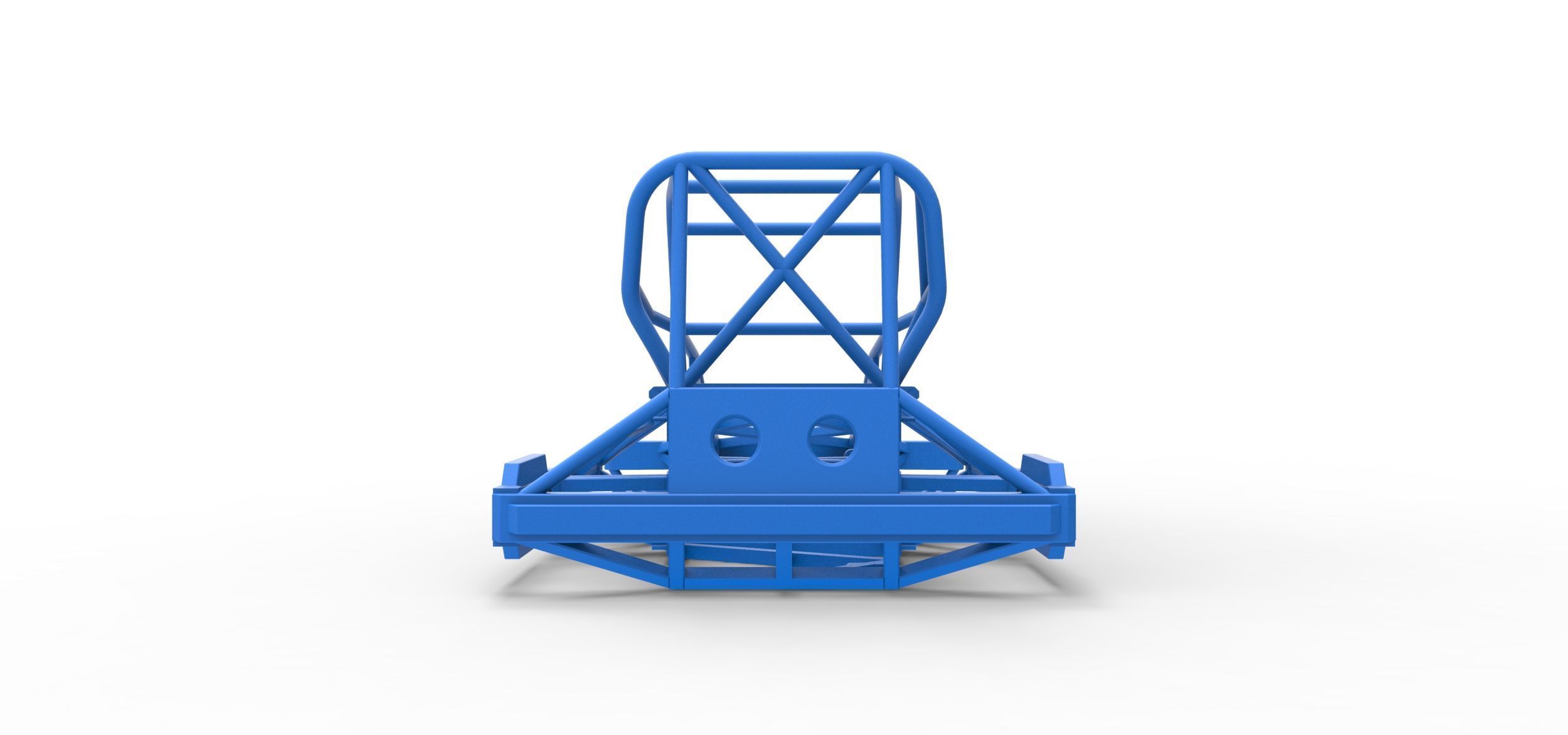 Frame of New Zealand Superstock car Version 2 Scale 1 to 25 3D print model_11