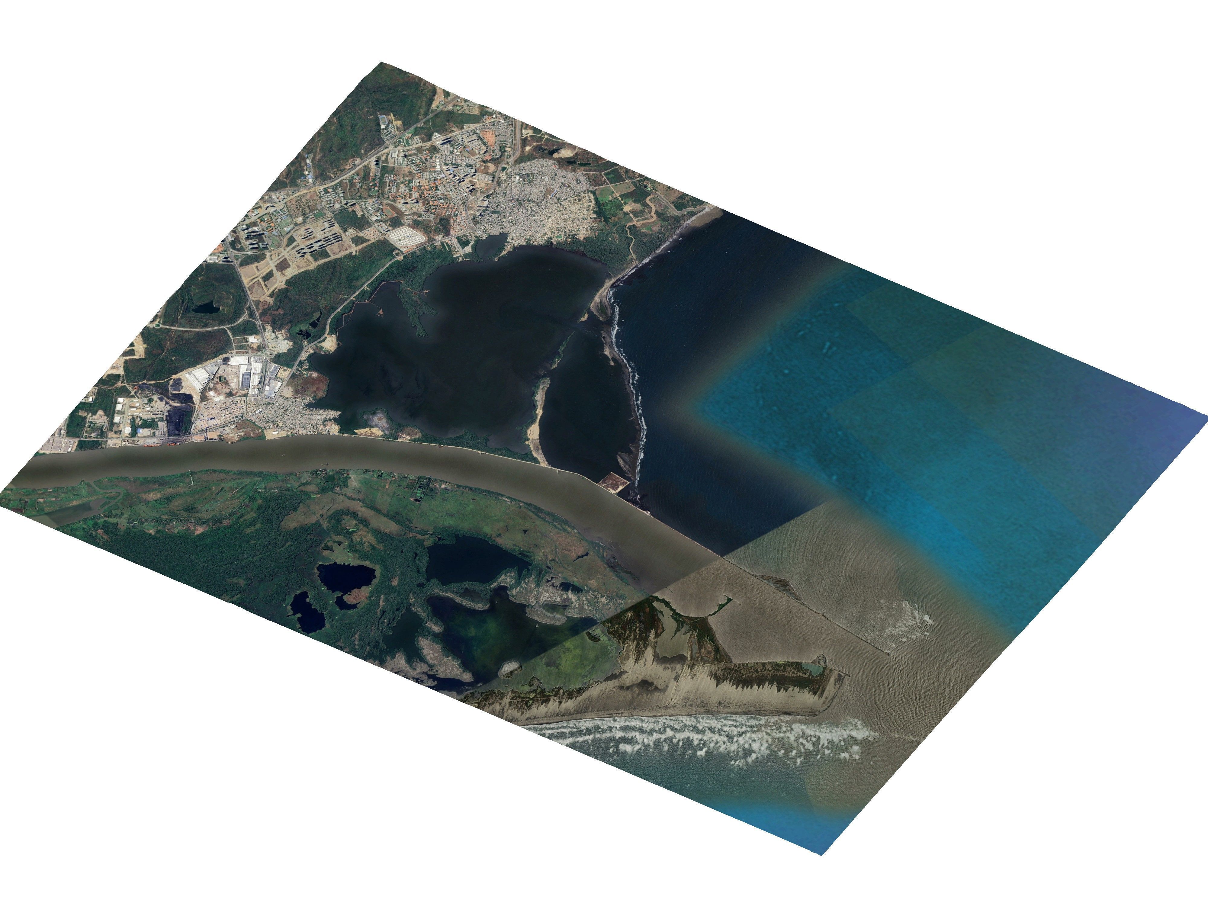 Bocas de Ceniza 3D model_1