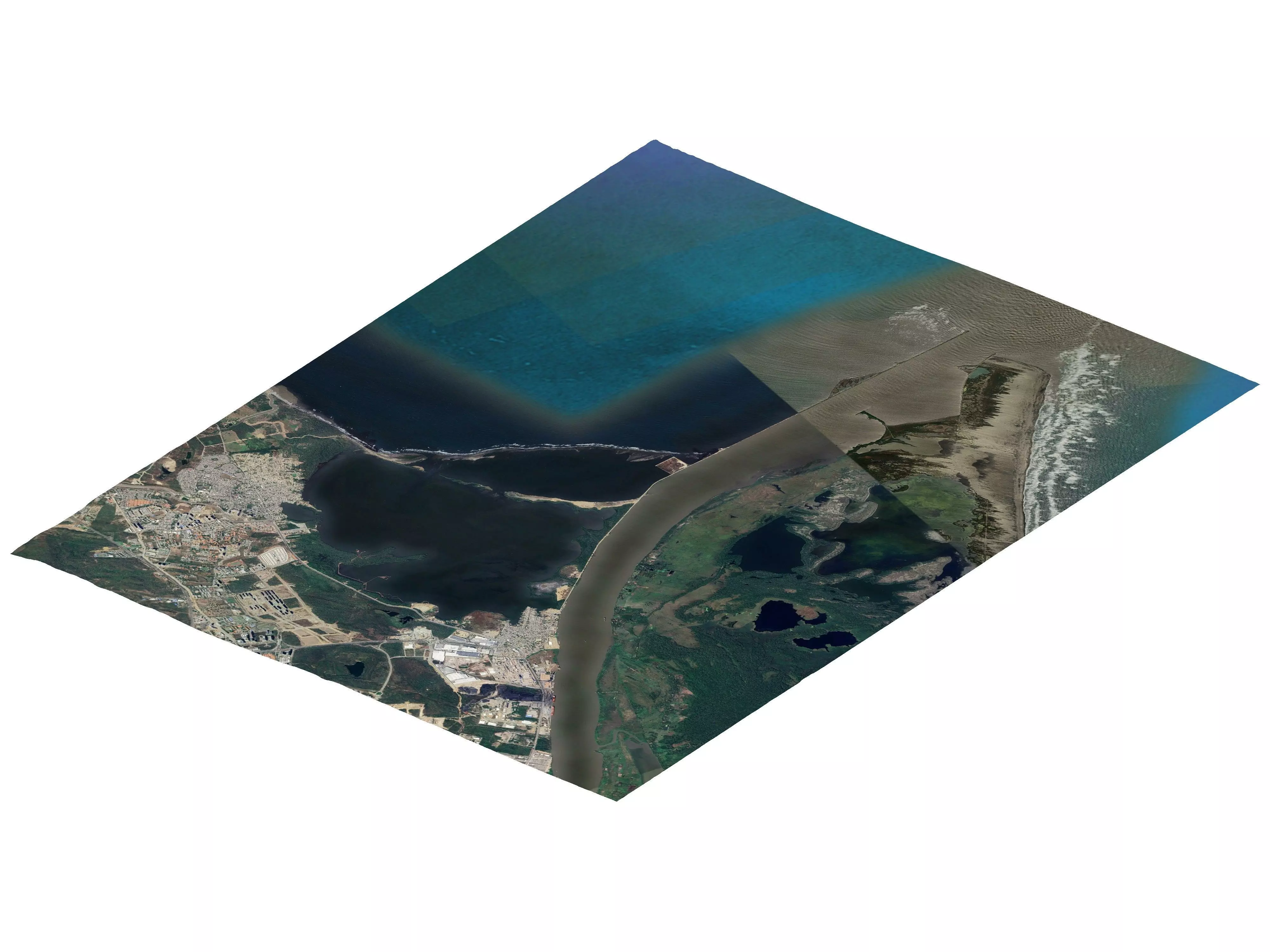 Bocas de Ceniza 3D model_0