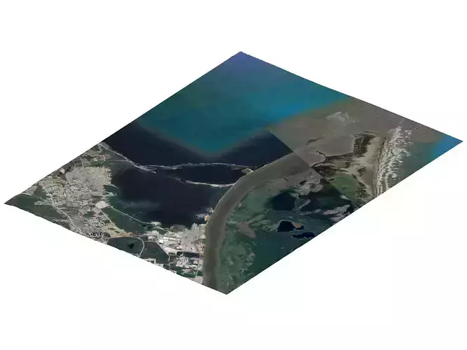 Bocas de Ceniza 3D model