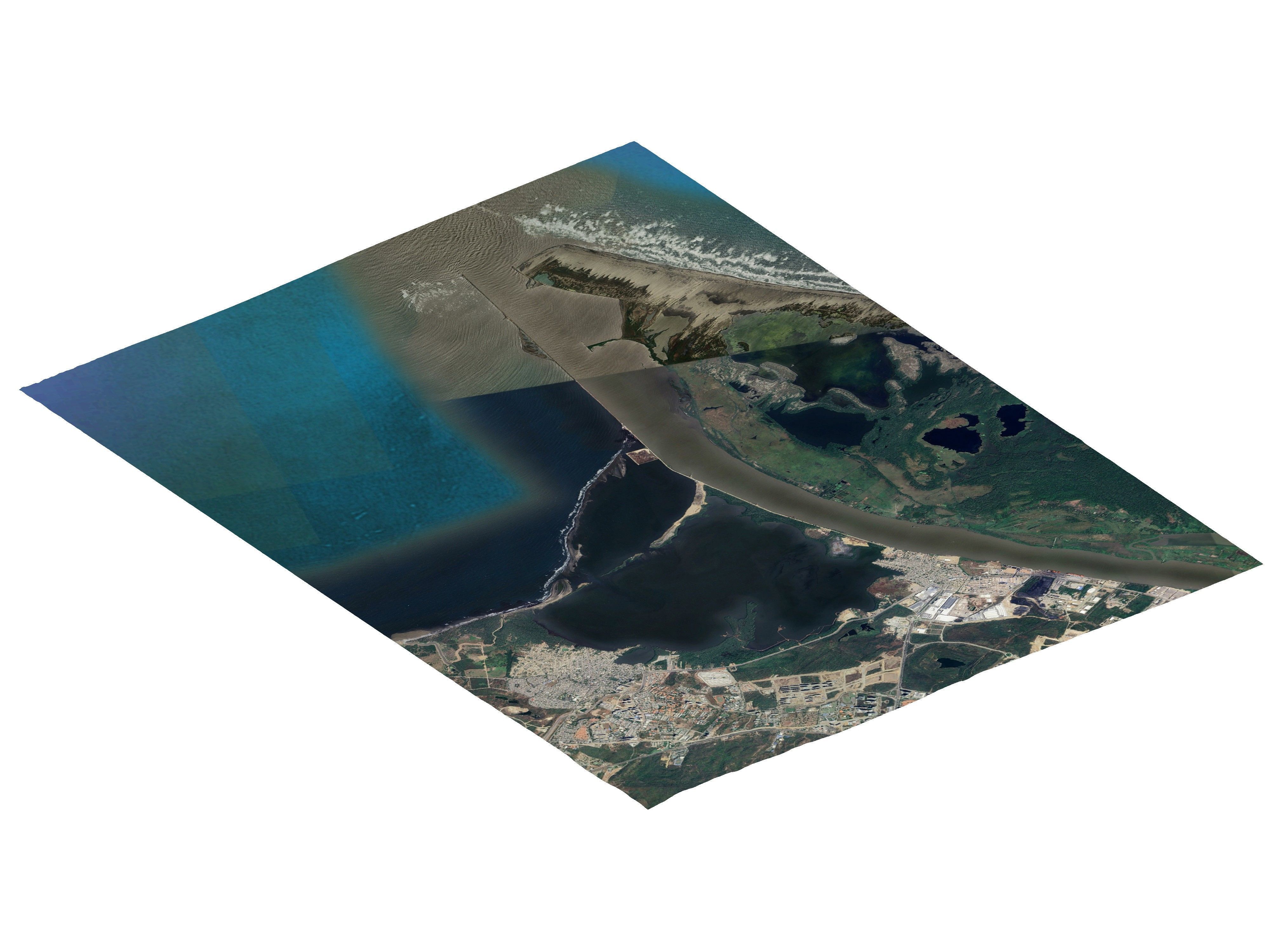 Bocas de Ceniza 3D model_2