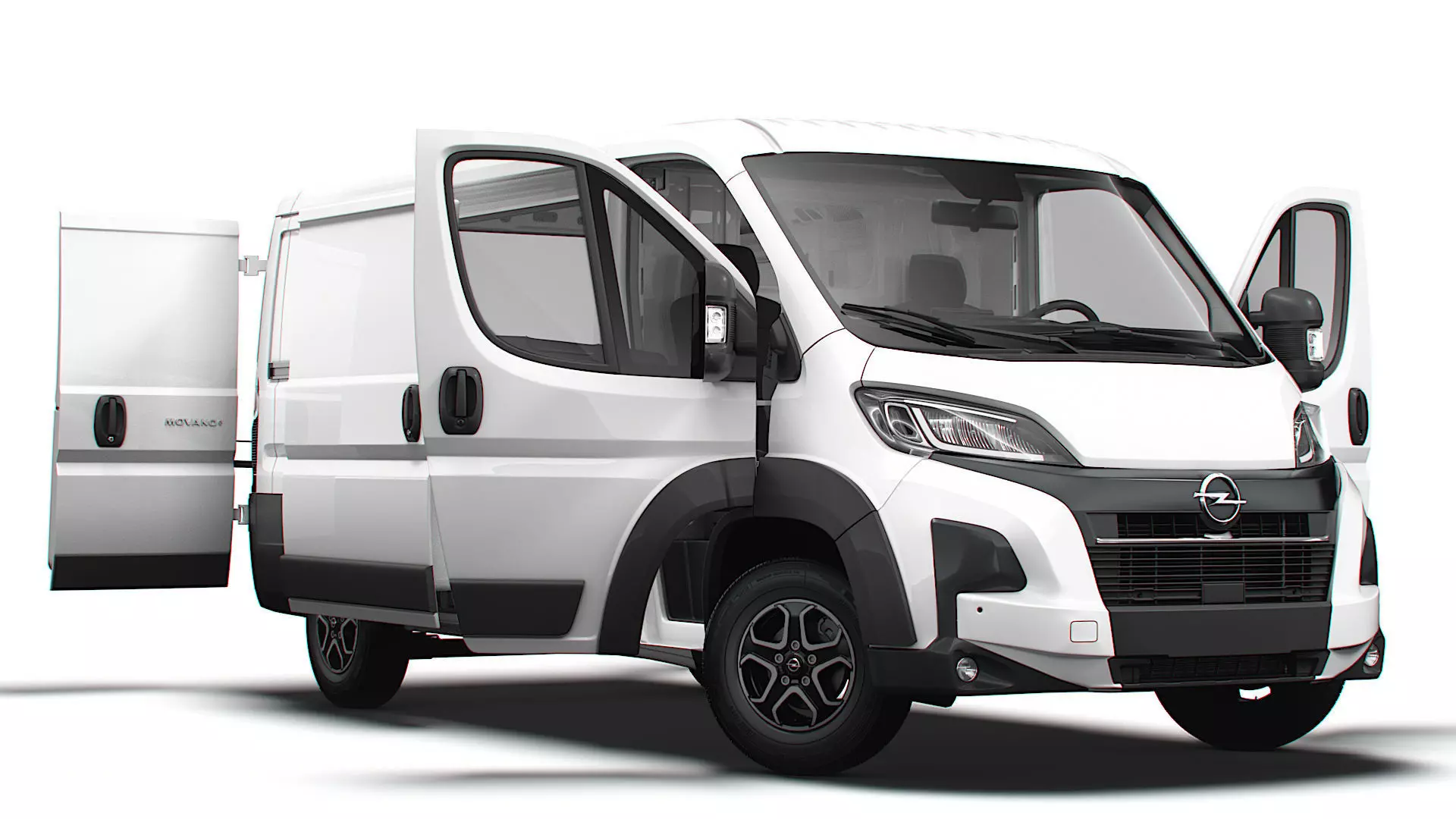 Opel Movano e Van L2H1 HQ Interior 2025 3D model