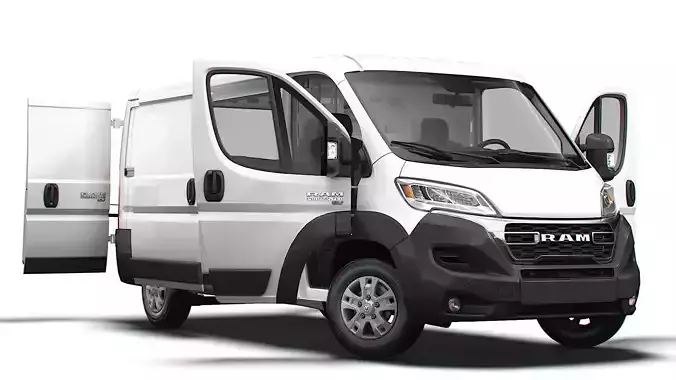 RAM Promaster e Van L2H1 HQ Interior 2025
