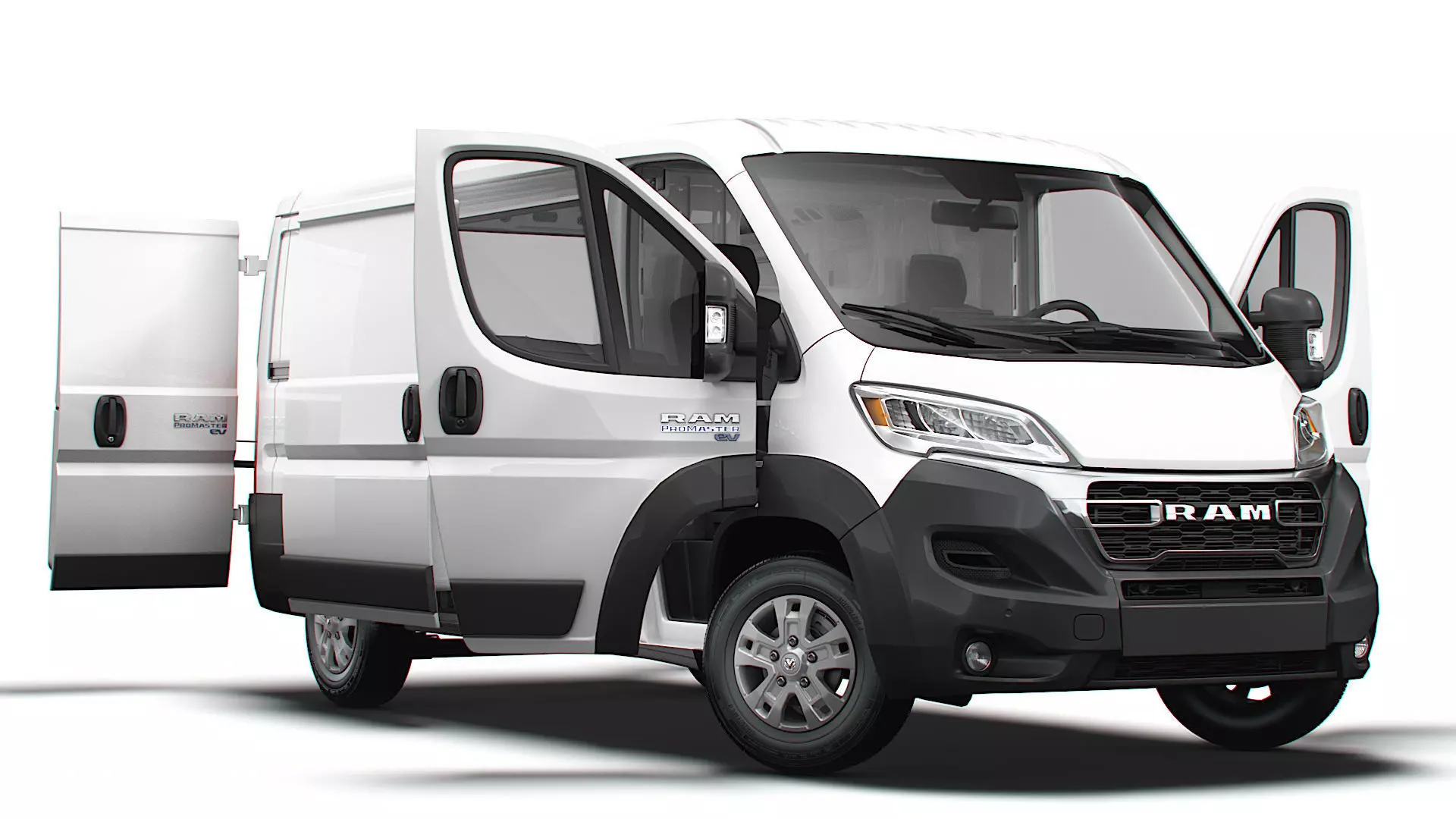 RAM Promaster e Van L2H1 HQ Interior 2025 3D model