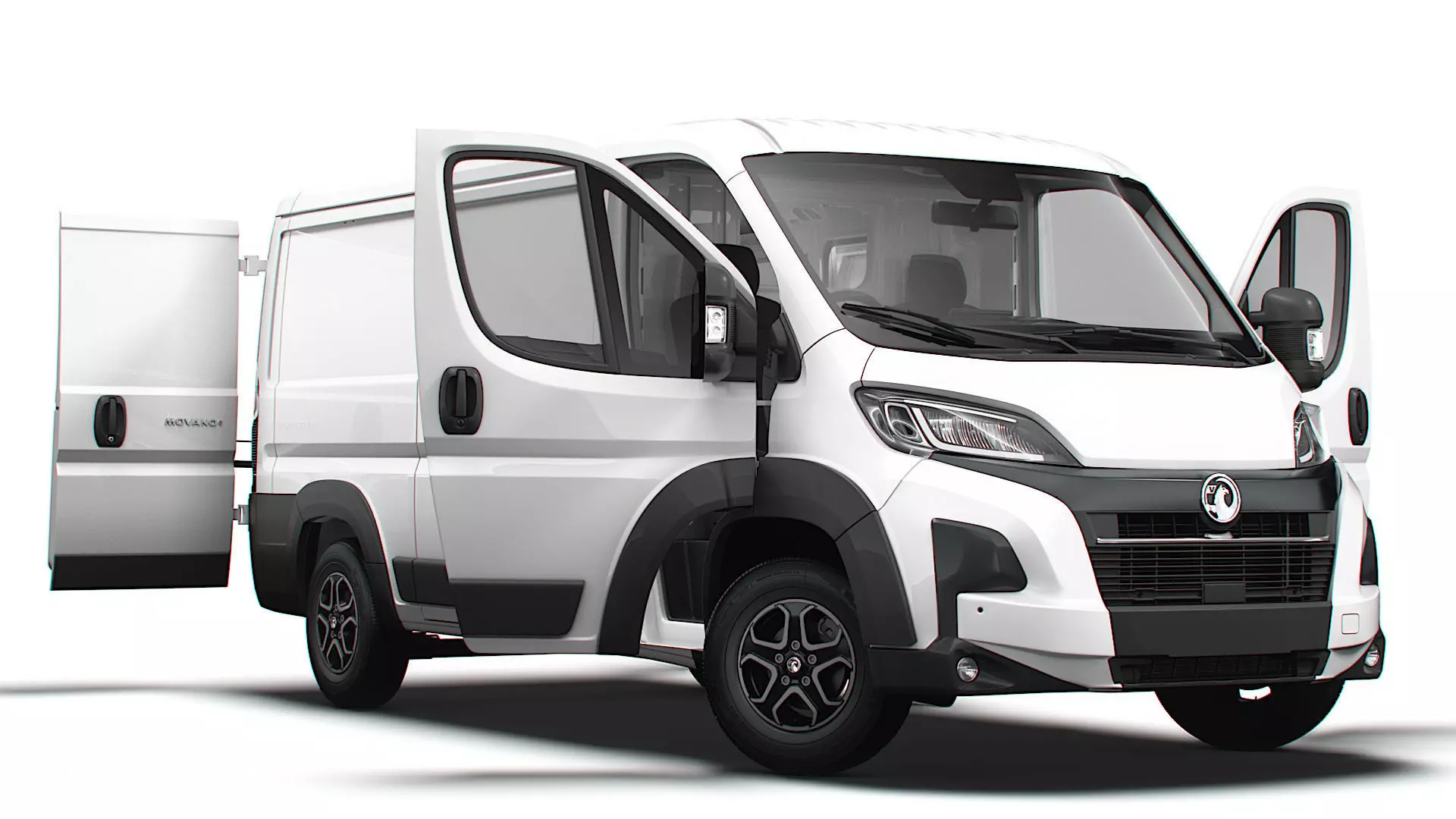 Vauxhall Movano e Van L2H1 HQ Interior 2025 3D model