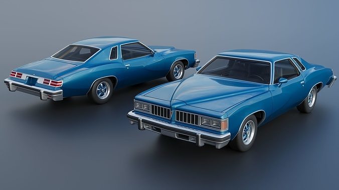 Pontiac LeMans 1977 3D print model 2