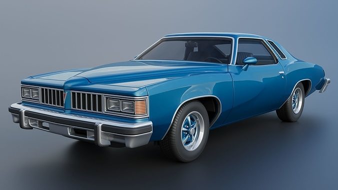 Pontiac LeMans 1977 3D print model 3