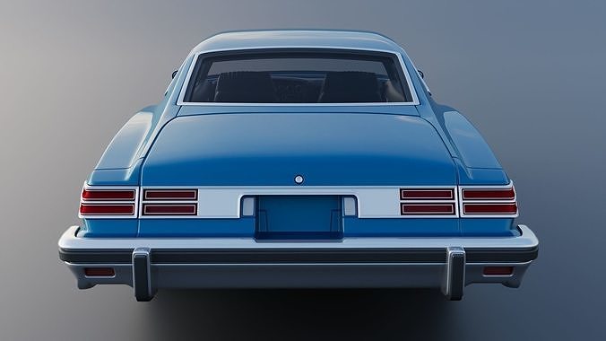 Pontiac LeMans 1977 3D print model 7