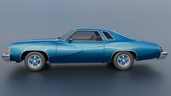 Pontiac LeMans 1977 3D print model 4