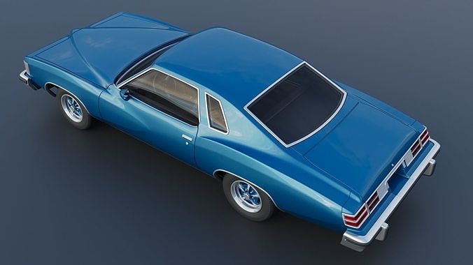 Pontiac LeMans 1977 3D print model 6