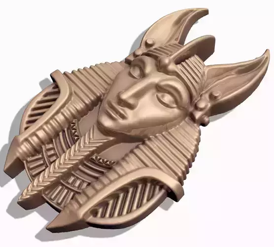 AKHENATEN KING ANCIENT EGYPT PENDANT 3D print model
