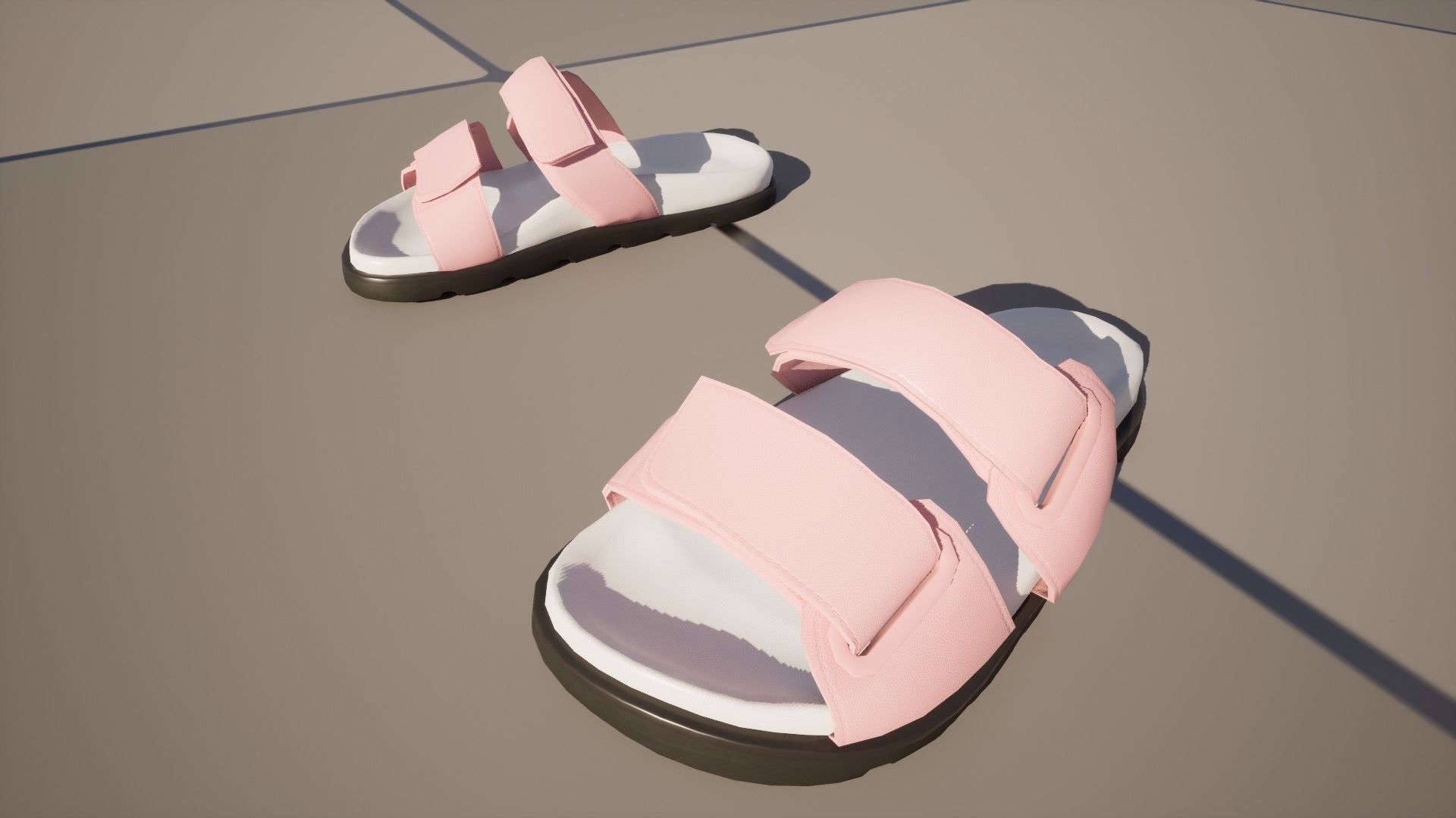 Shoes 274 - All MH Bodies - UE5 Skeletons - Rigged Low-poly 3D model_11