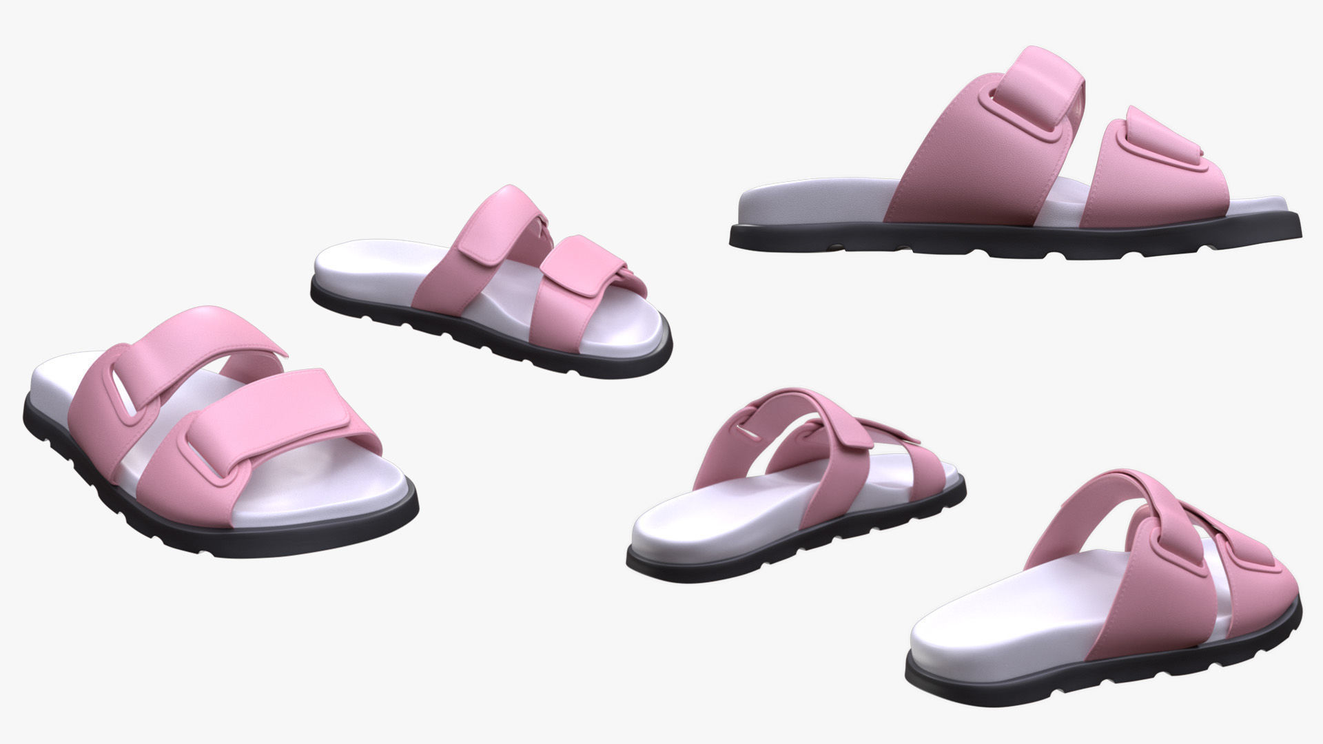 Shoes 274 - All MH Bodies - UE5 Skeletons - Rigged Low-poly 3D model_3