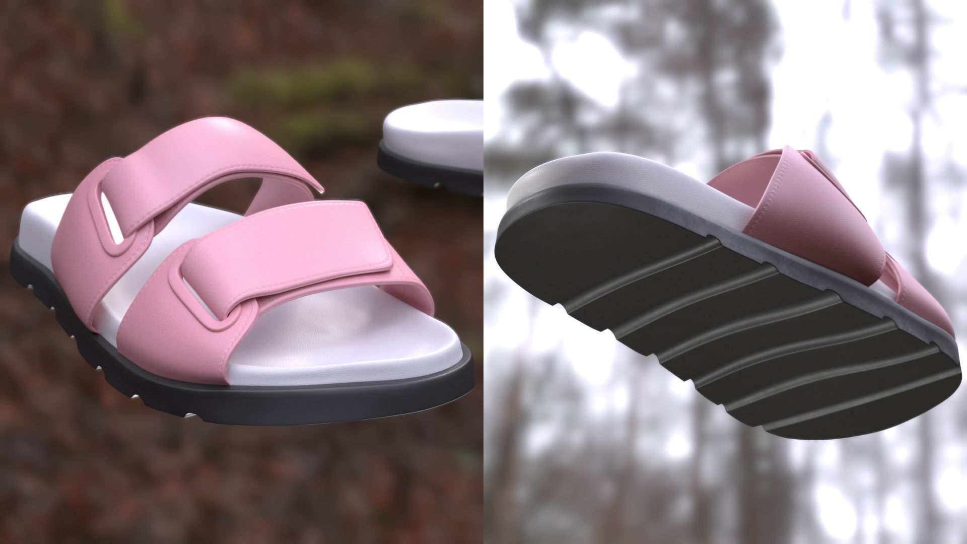 Shoes 274 - All MH Bodies - UE5 Skeletons - Rigged Low-poly 3D model_6