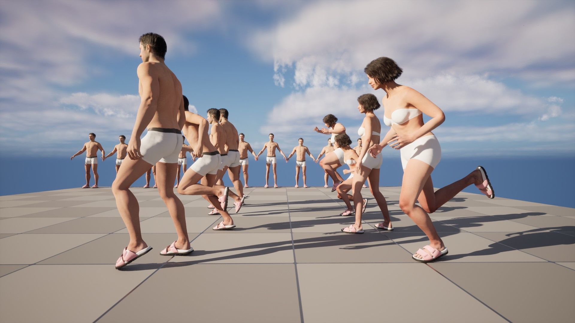 Shoes 274 - All MH Bodies - UE5 Skeletons - Rigged Low-poly 3D model_18