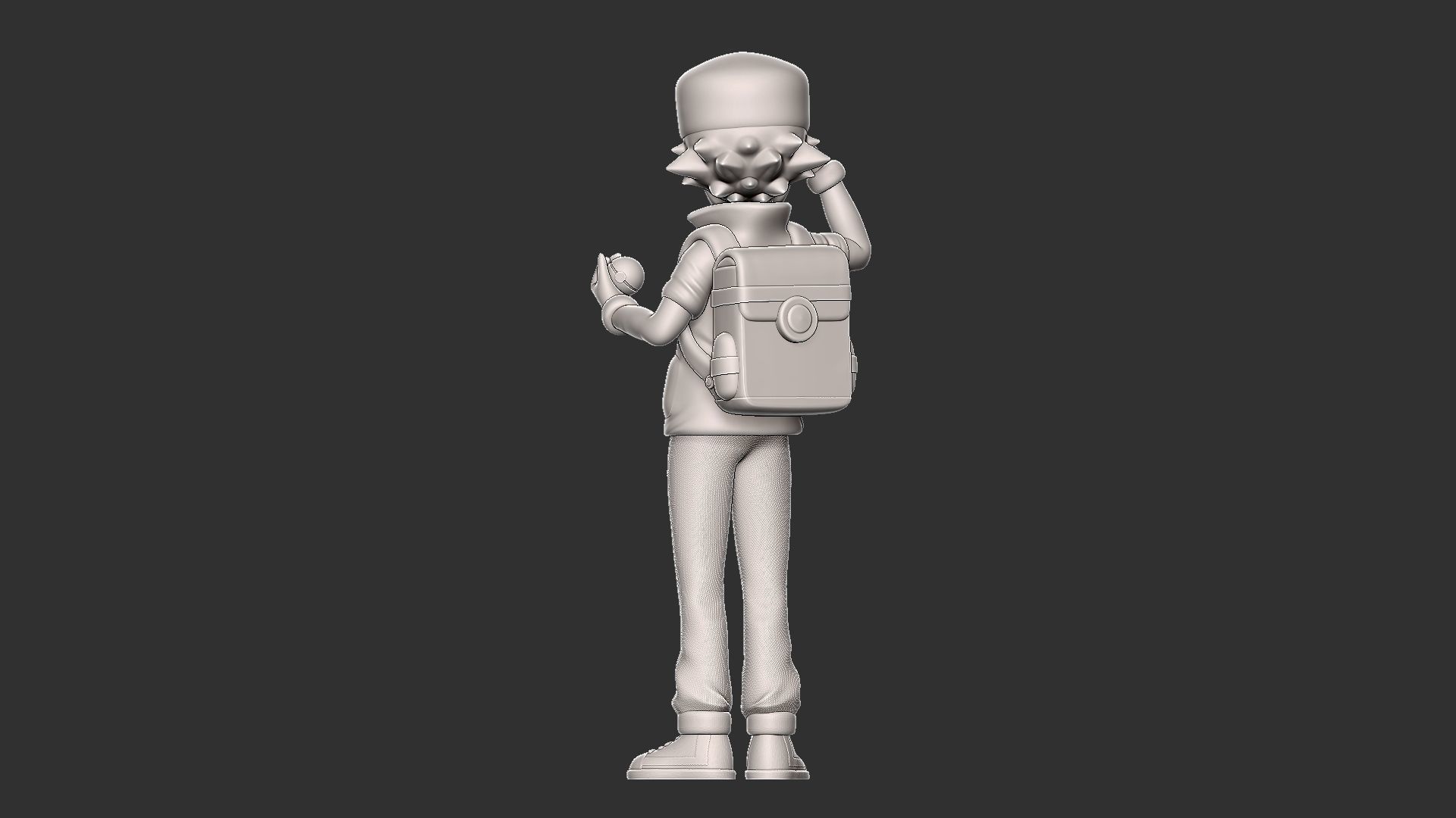 trainer red 3D print model_8