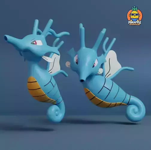 Pokemon - Kingdra with 2 poses