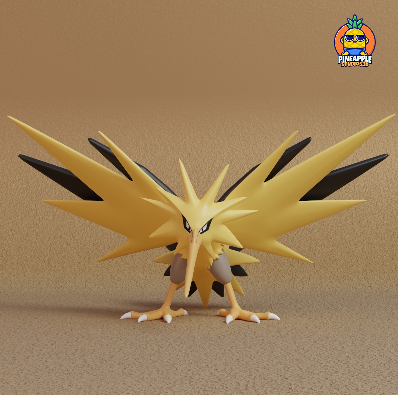 Pokemon - Articuno Moltres and Zapdos 3D print model_13