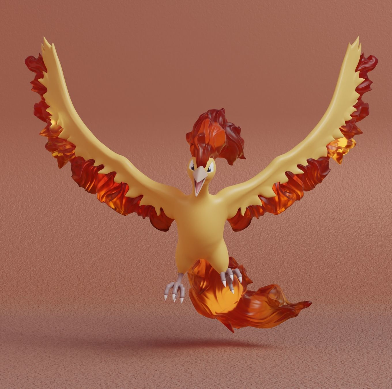 Pokemon - Articuno Moltres and Zapdos 3D print model_10