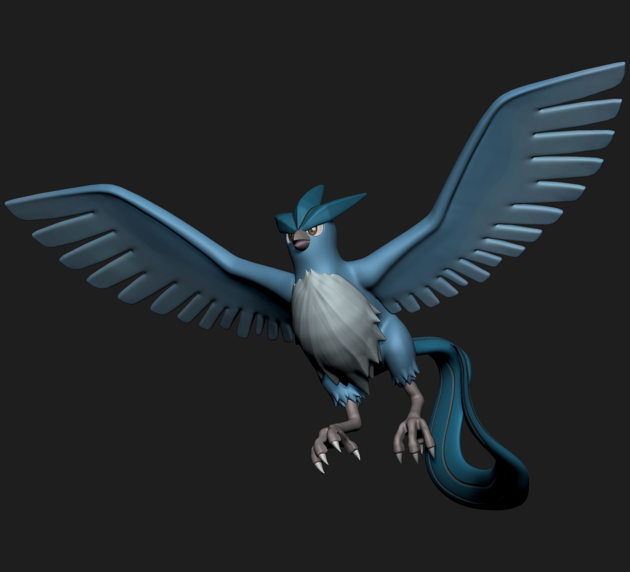 Pokemon - Articuno Moltres and Zapdos 3D print model_5
