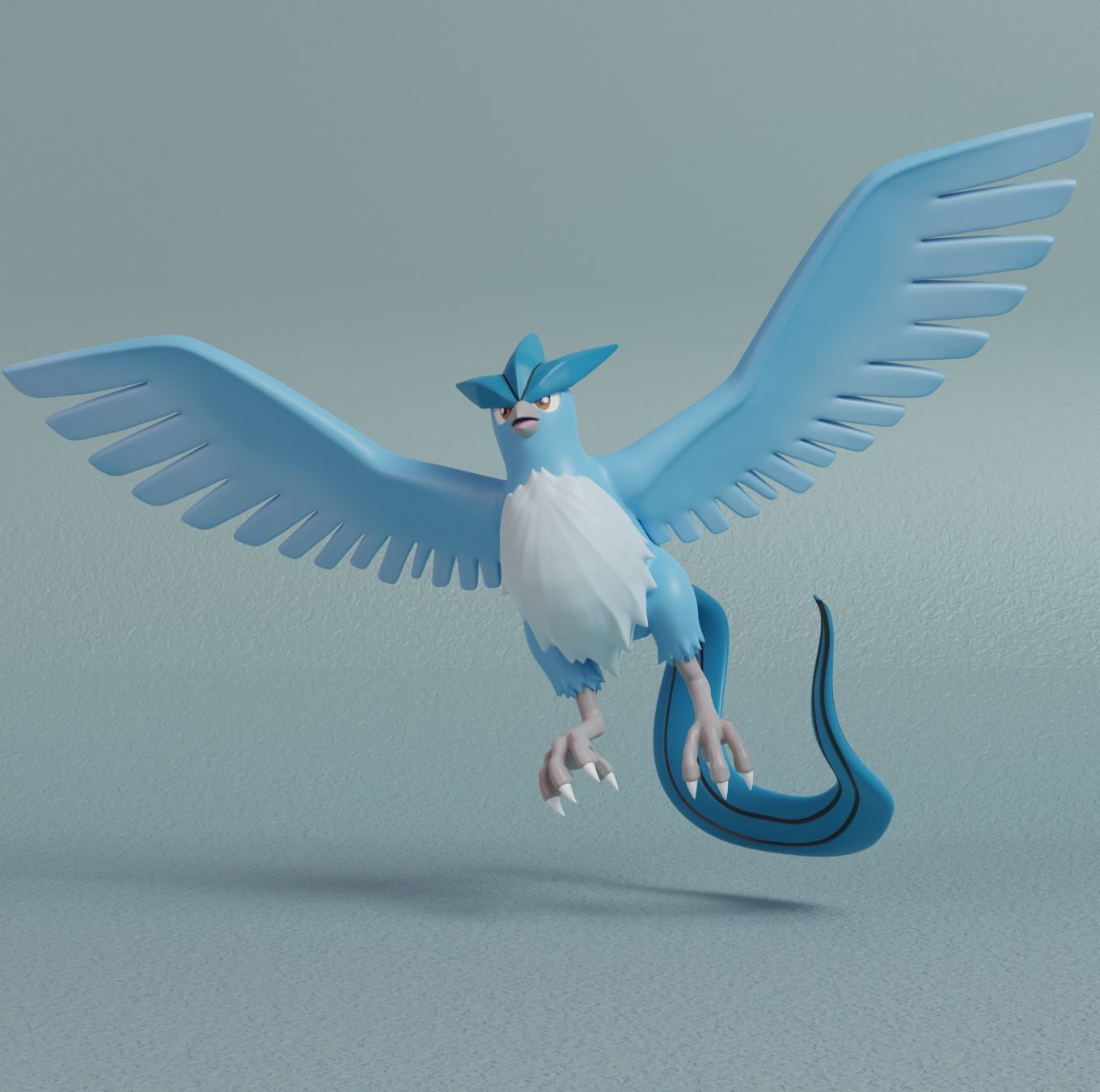 Pokemon - Articuno Moltres and Zapdos 3D print model_4