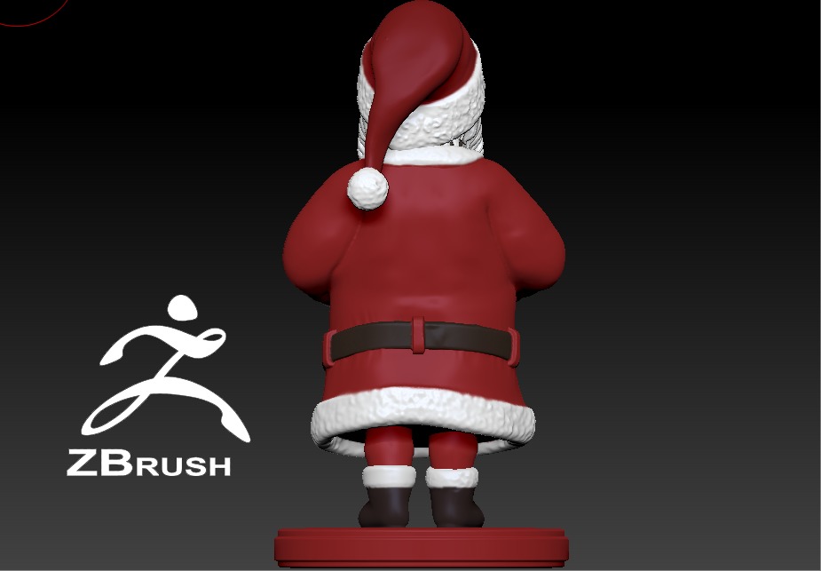 santa claus 3D print model_4