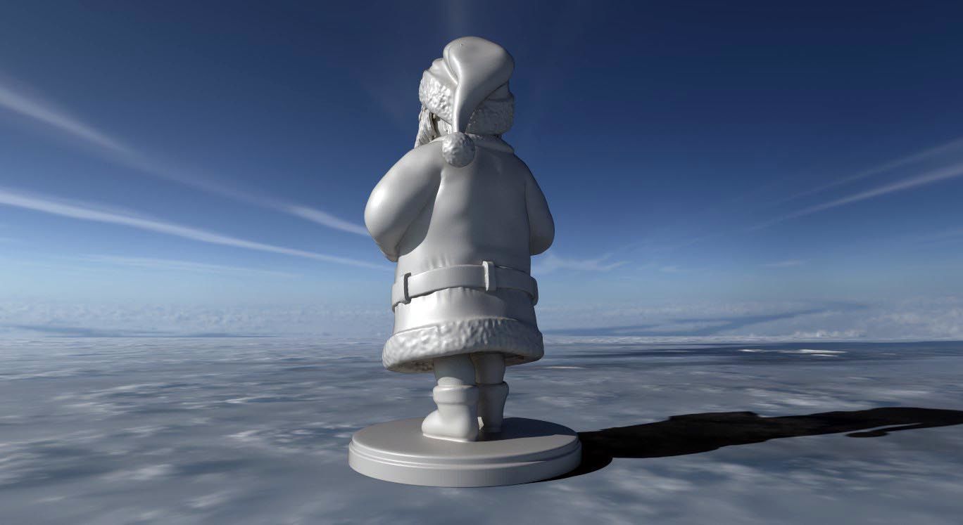 santa claus 3D print model_9
