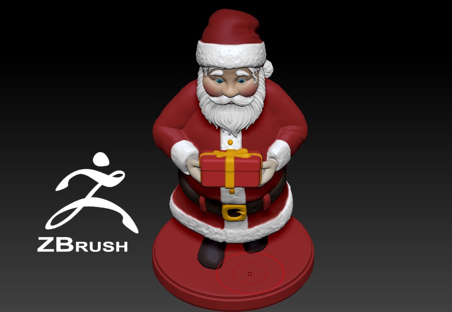 santa claus 3D print model_5