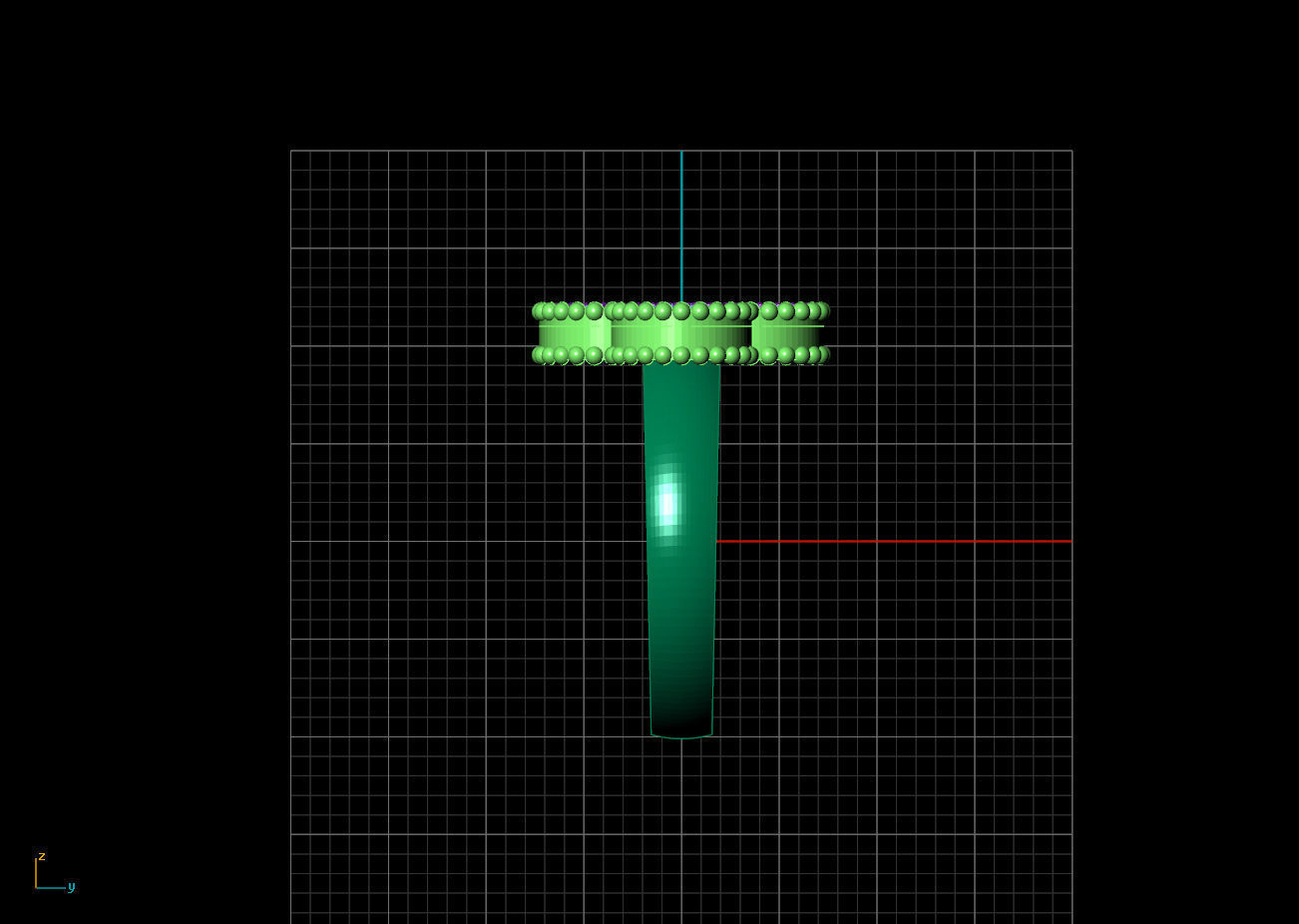 Diamond clover ring design replica 3D print model_9