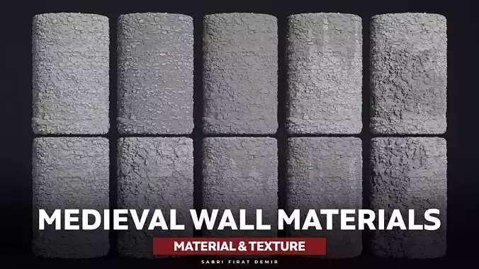 Medieval Wall Material Pack