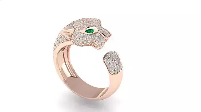 Panther ring replica catier